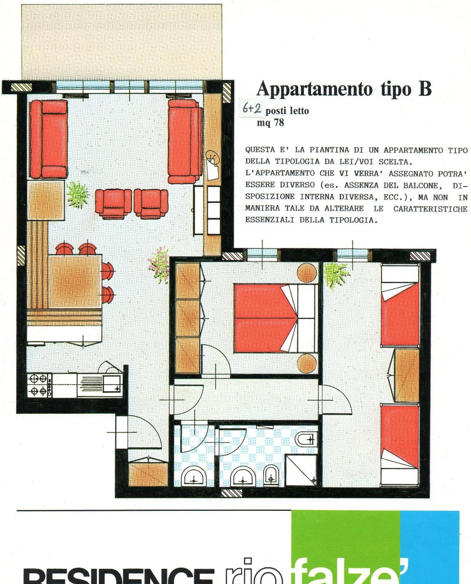 Multiproprieta Rio Falze Madonna Szoba fotó